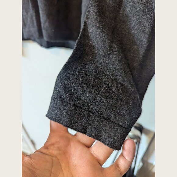 PATRICK ASSARAF - 100% Cashmere grey sweater - Sz XL - Picture 4 of 6